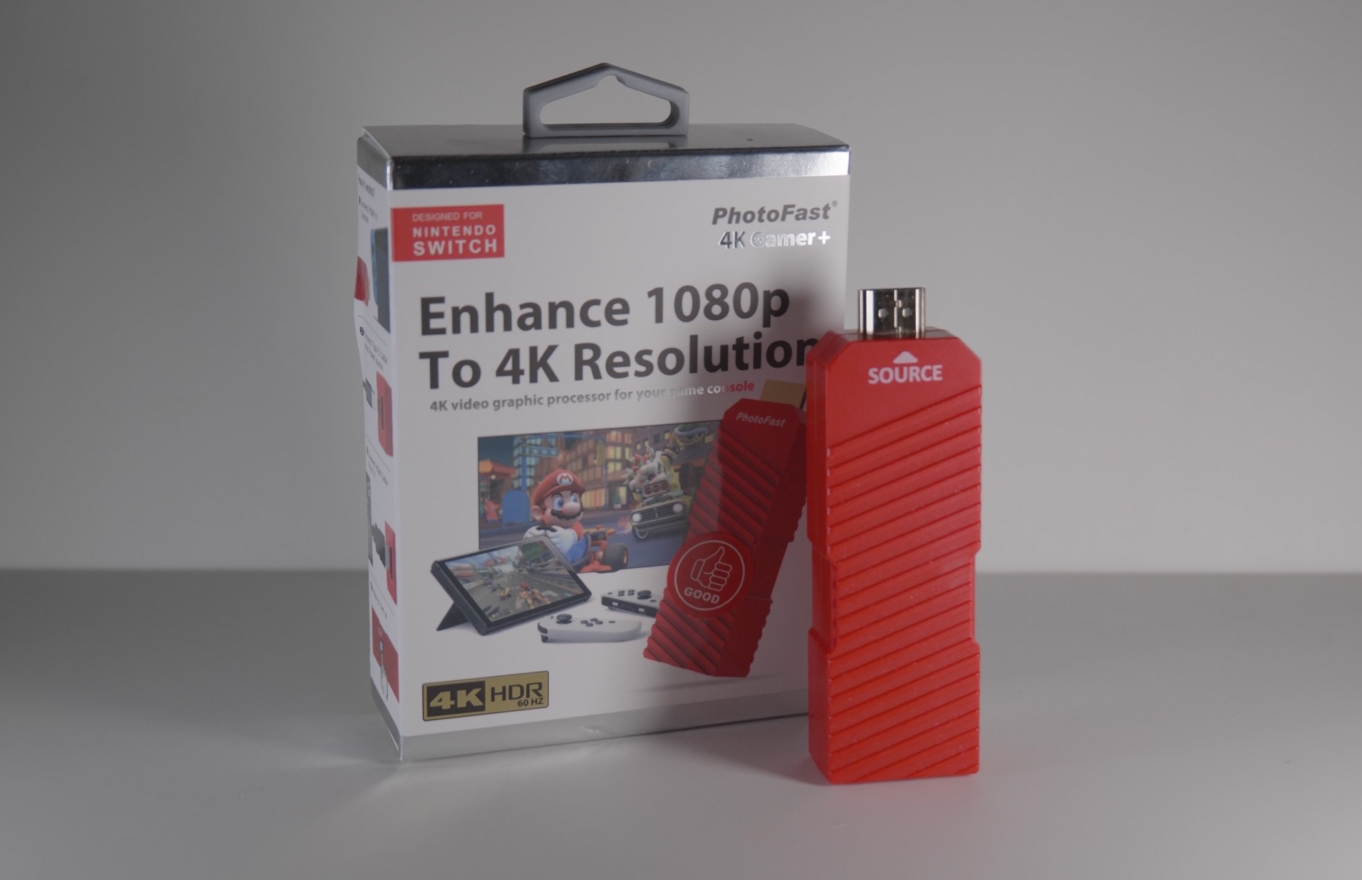 锐度|花700块钱让NS输出4K画面?PhotoFast倍线器简单实测体验