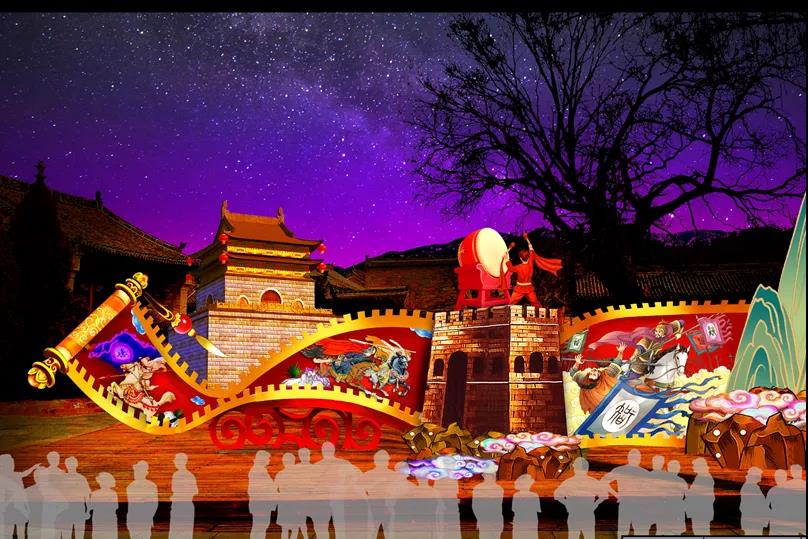 张壁古堡春节活动图片