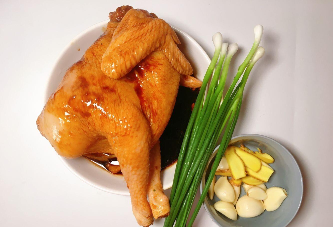 电饭煲|电饭煲手撕蜜汁烤鸡，滑嫩入味，不加一滴水的零失败食谱