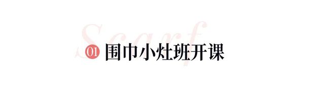 同学 今年冬天买了一条围巾，解决了一柜子“普通”的衣服