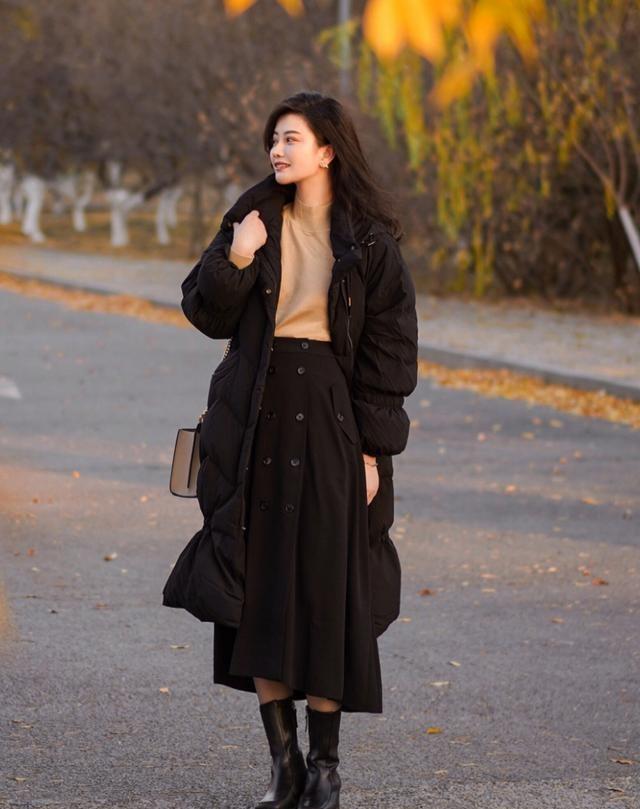 整体 冬天穿羽绒服更保暖，四种适合普通人的搭配技巧，不漏腿又时髦！