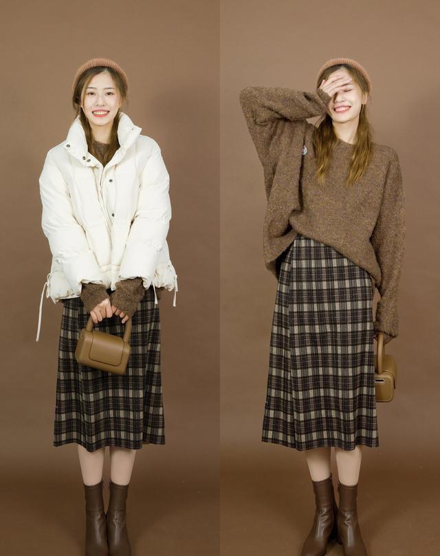 整体 冬天穿羽绒服更保暖，四种适合普通人的搭配技巧，不漏腿又时髦！