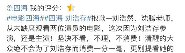 刘浩存|刘浩存负面多成拖累，《四海》被抵制：刘昊然沈腾受牵连票房堪忧