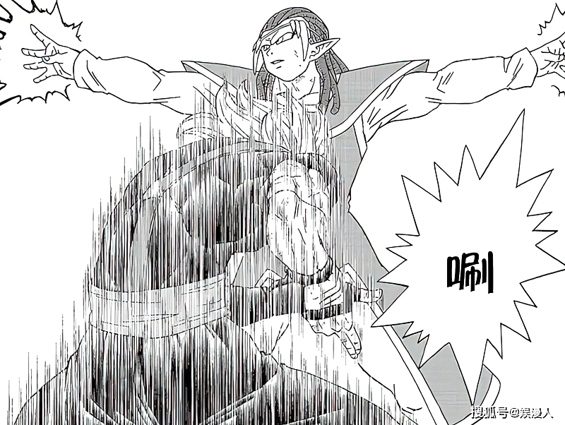 格兰诺拉|龙珠超80话：反派拥有变身能力，实力大涨，贝吉塔没有还手之力