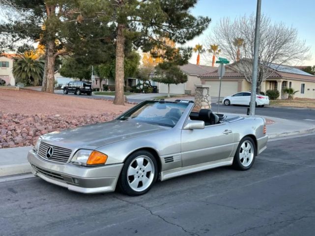 崭新的1990年奔驰sl500 amg,居然曾经是拳王座驾?