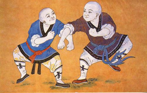 在上世纪八九十年代的一系列武侠动作片里,各路武侠高手拳打南山猛虎