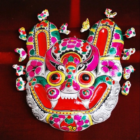 凤翔泥塑虎年送泥虎镇宅又祈福