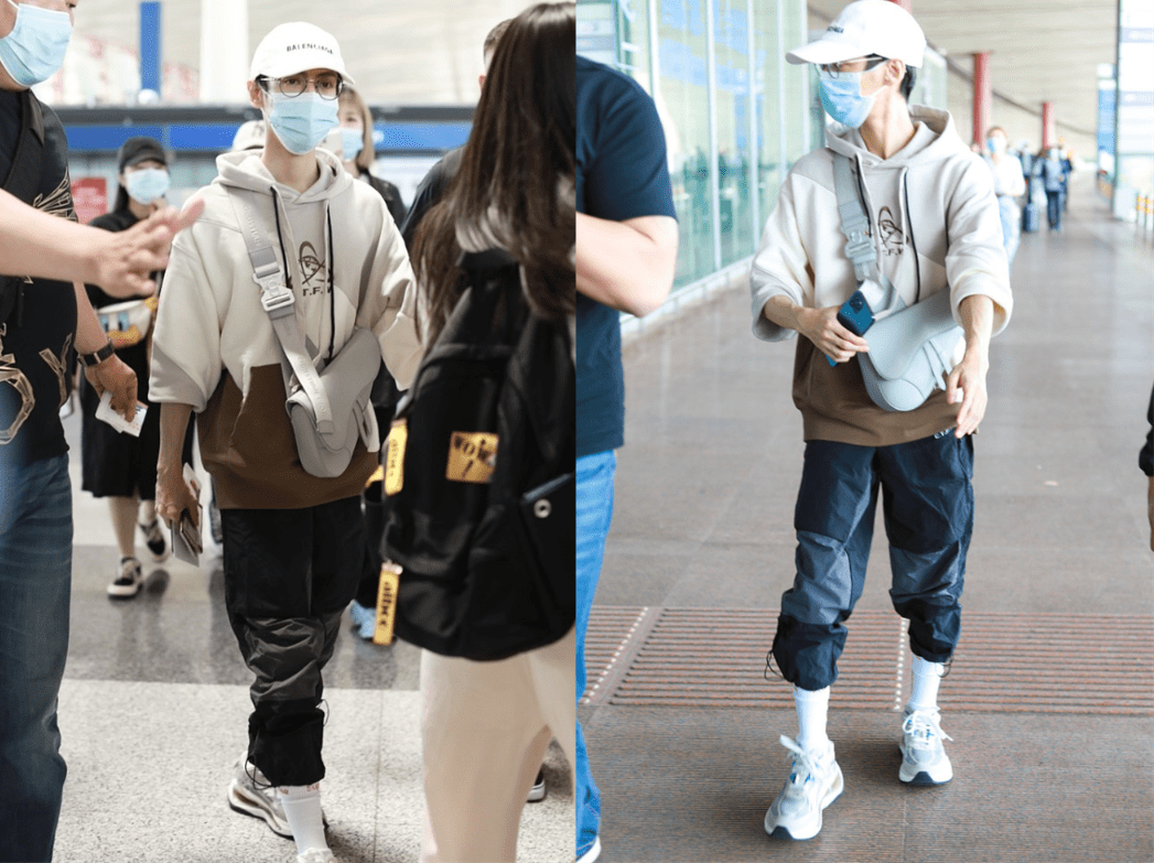 黑色 罗云熙这“锅盖头”好可爱，配卫衣清新温柔，像大学学长似的