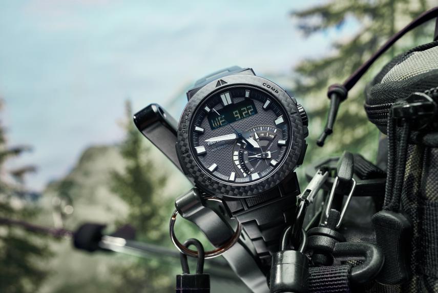 携卡西欧pro trek户外大师系列 prw-73 入海踏潮去