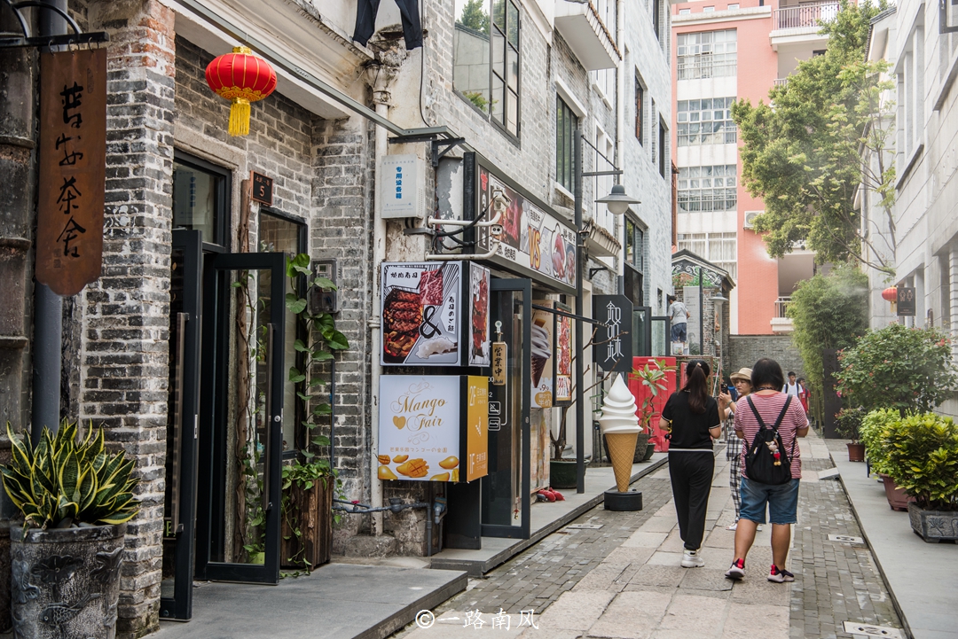 广东唯二的国家级旅游街区，位于广州和潮州，免费开放，游人如织