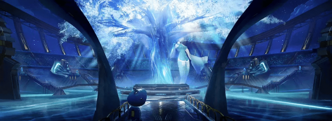 穿越冰雪元宇宙,沉浸式体验集光之夜_虚拟_游戏_舞台