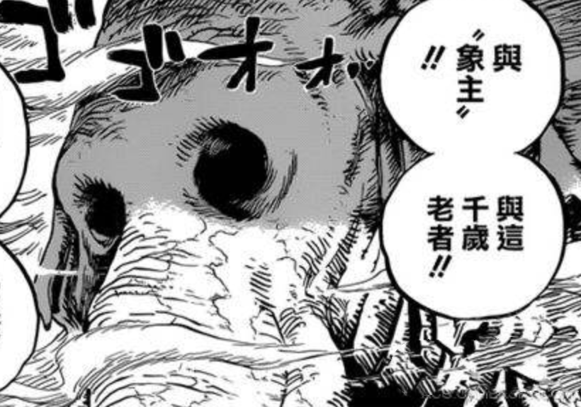 共鸣|海贼王1039话情报：象主与桃之助达成共鸣，它要出手消灭敌人