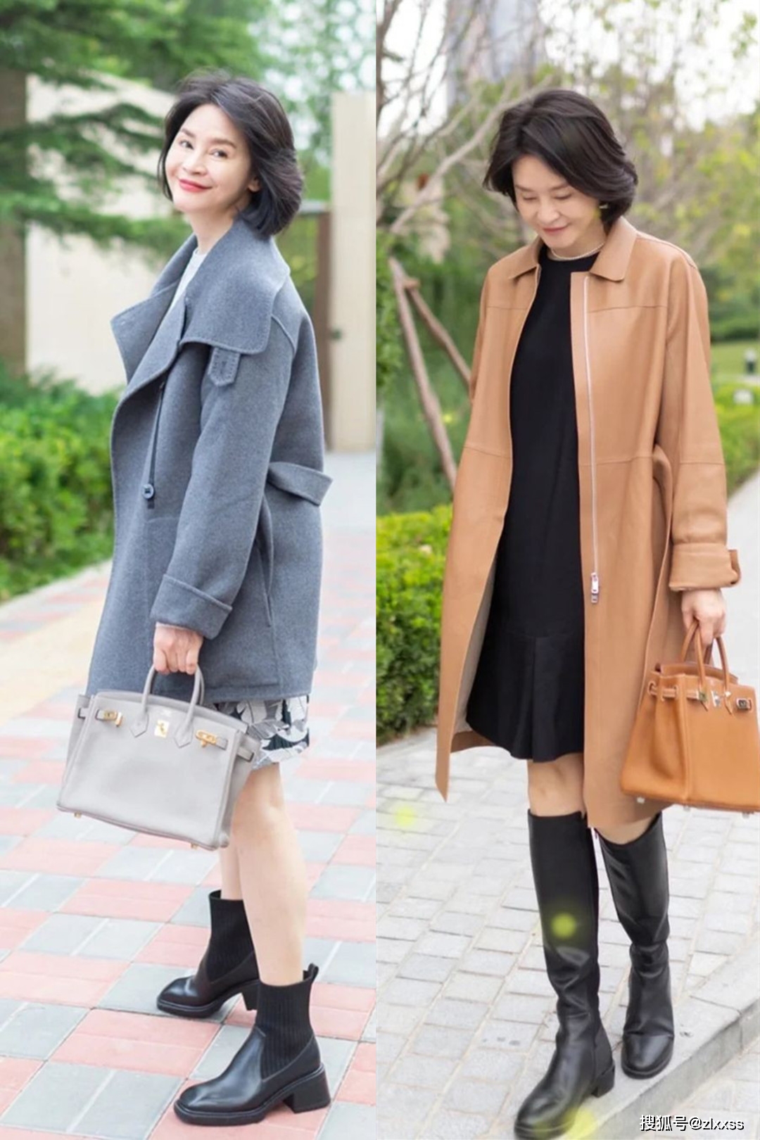 原创50岁女人不当老奶奶2月学她这样穿减龄时髦还美的高级