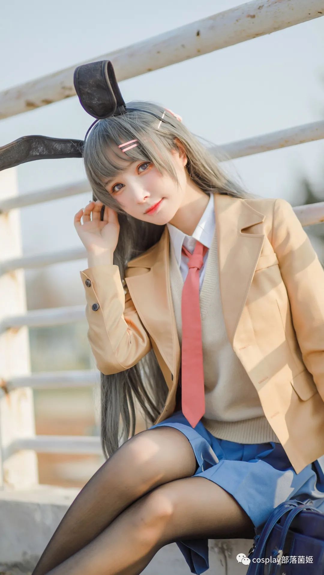 cos：兔女郎学姐樱岛麻衣cos正片@一千只猫薄禾_手机搜狐网