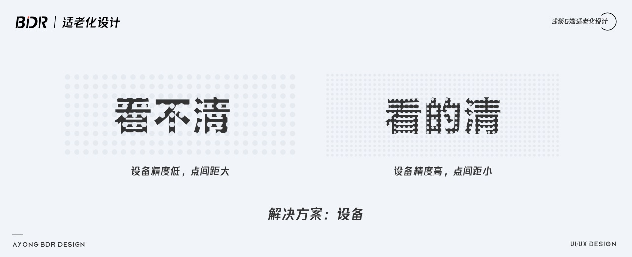 群体 如何做好G端可视化中的适老化设计？我总结了10个注意点！