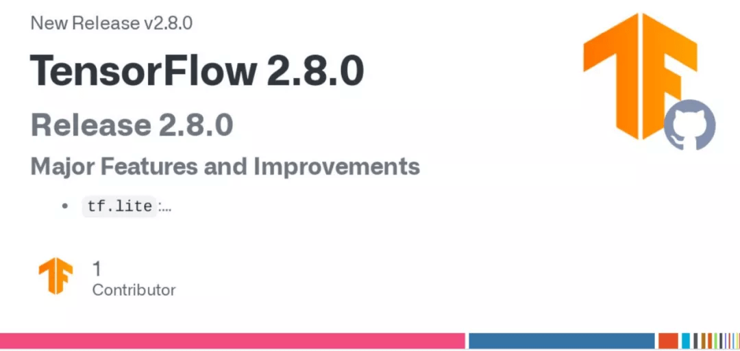 功能|TensorFlow 2.8.0正式上线，修复众多Bug，发布50多个漏洞补丁