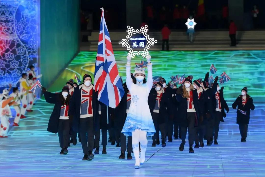奥运会开幕式羽绒服图片