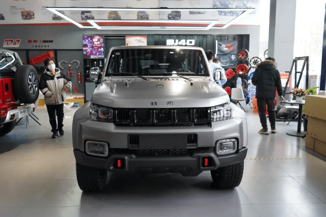 到店体验2022款bj40环塔冠军版售价2099万冠军航天属性加持