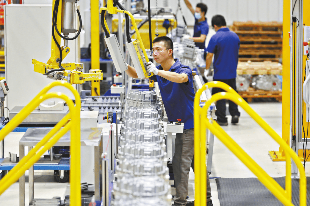 博格华纳蔡甸工厂满负荷生产 奋力夺取工业经济"开门红"_武汉_新能源_