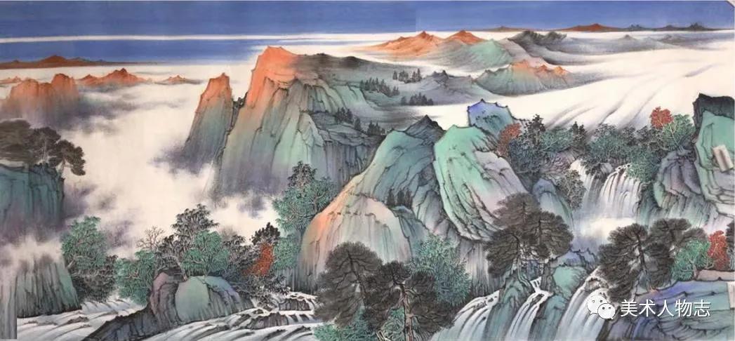 近年来,他在山水画艺术创作上日臻成熟,其成就有目共睹.