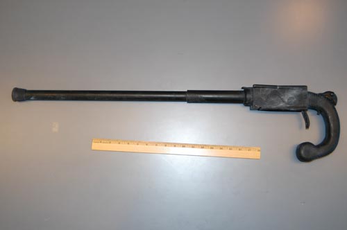 2,手杖枪:在中世纪欧美国家的男士无论是处于什么样的身份地位,他们