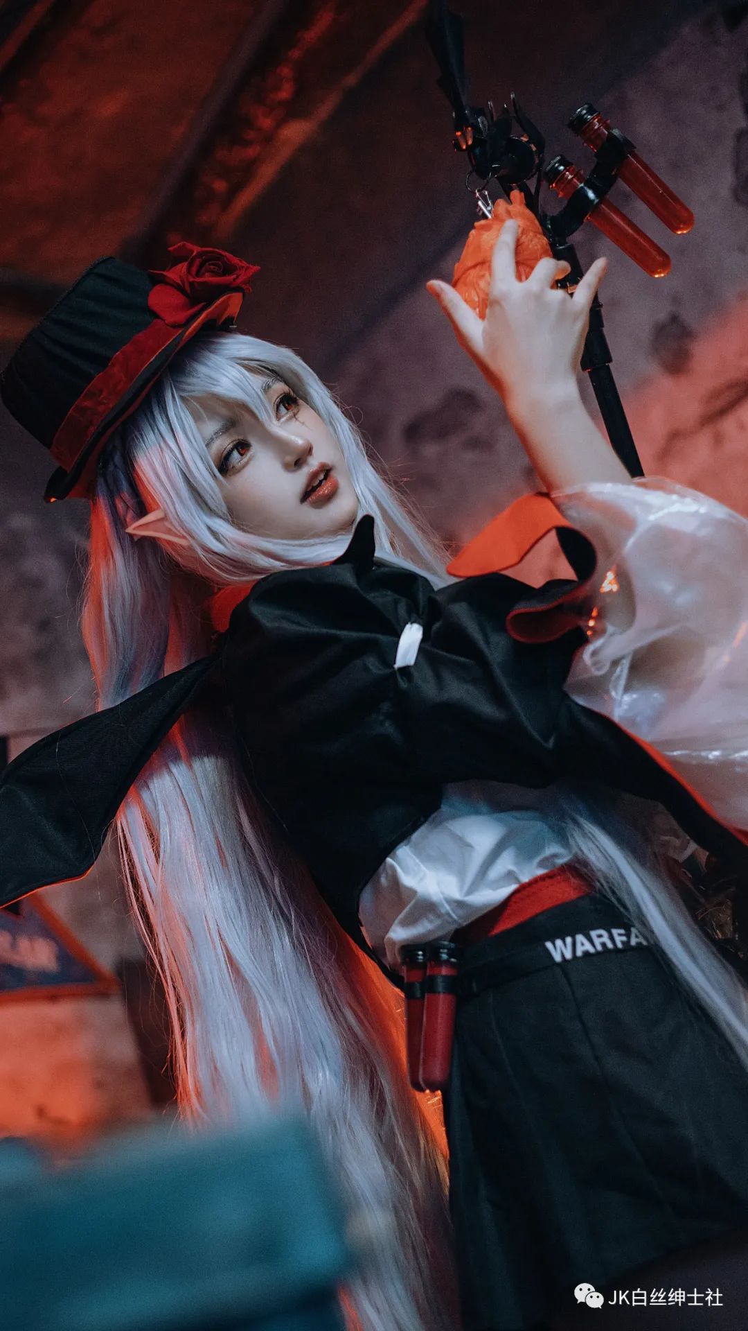 cos明日方舟华法琳巫异盛宴cos正片莉莉西