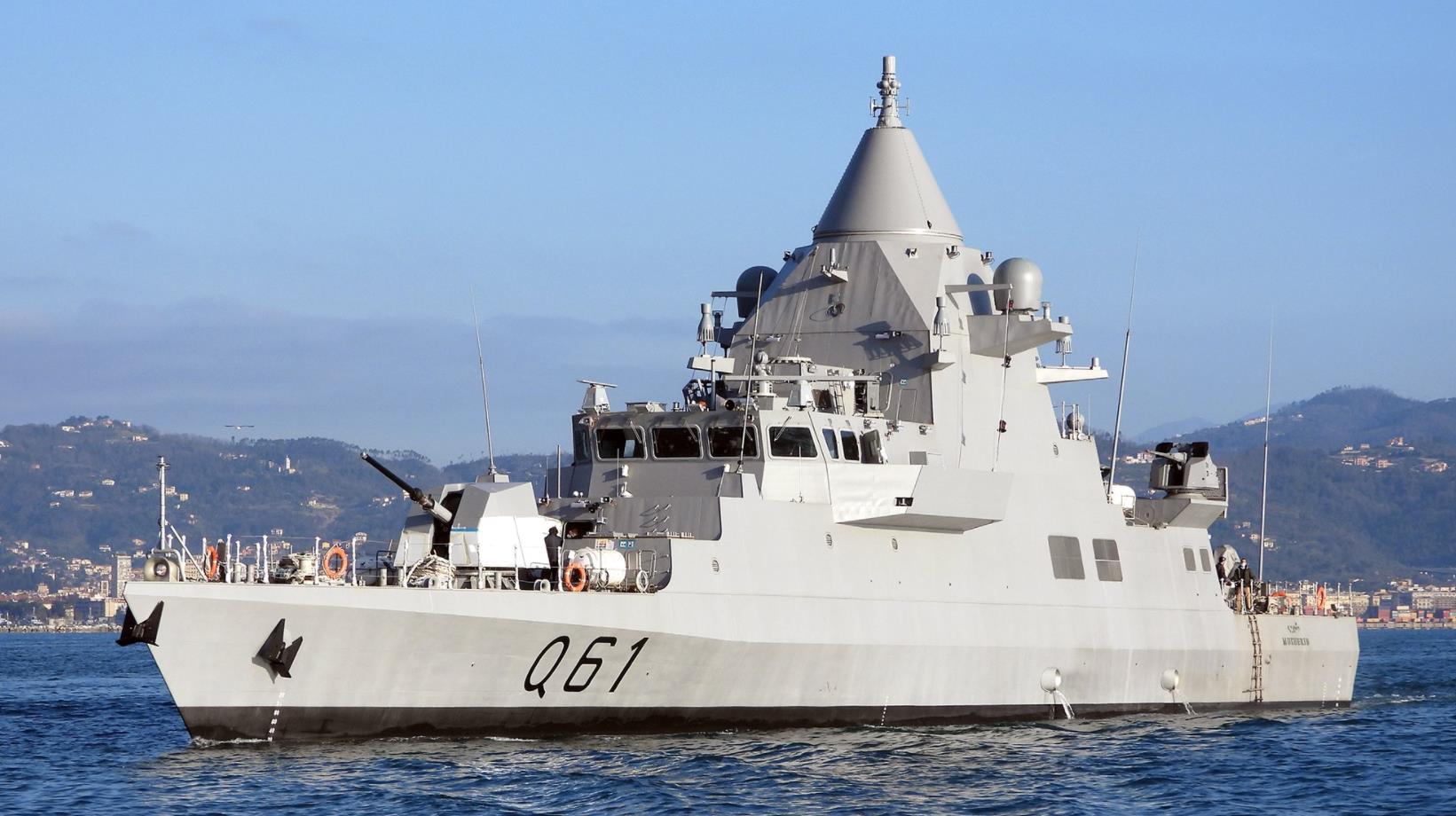 首艘穆舍里布级巡逻舰到货,武器多样化,担负海上监视重任!