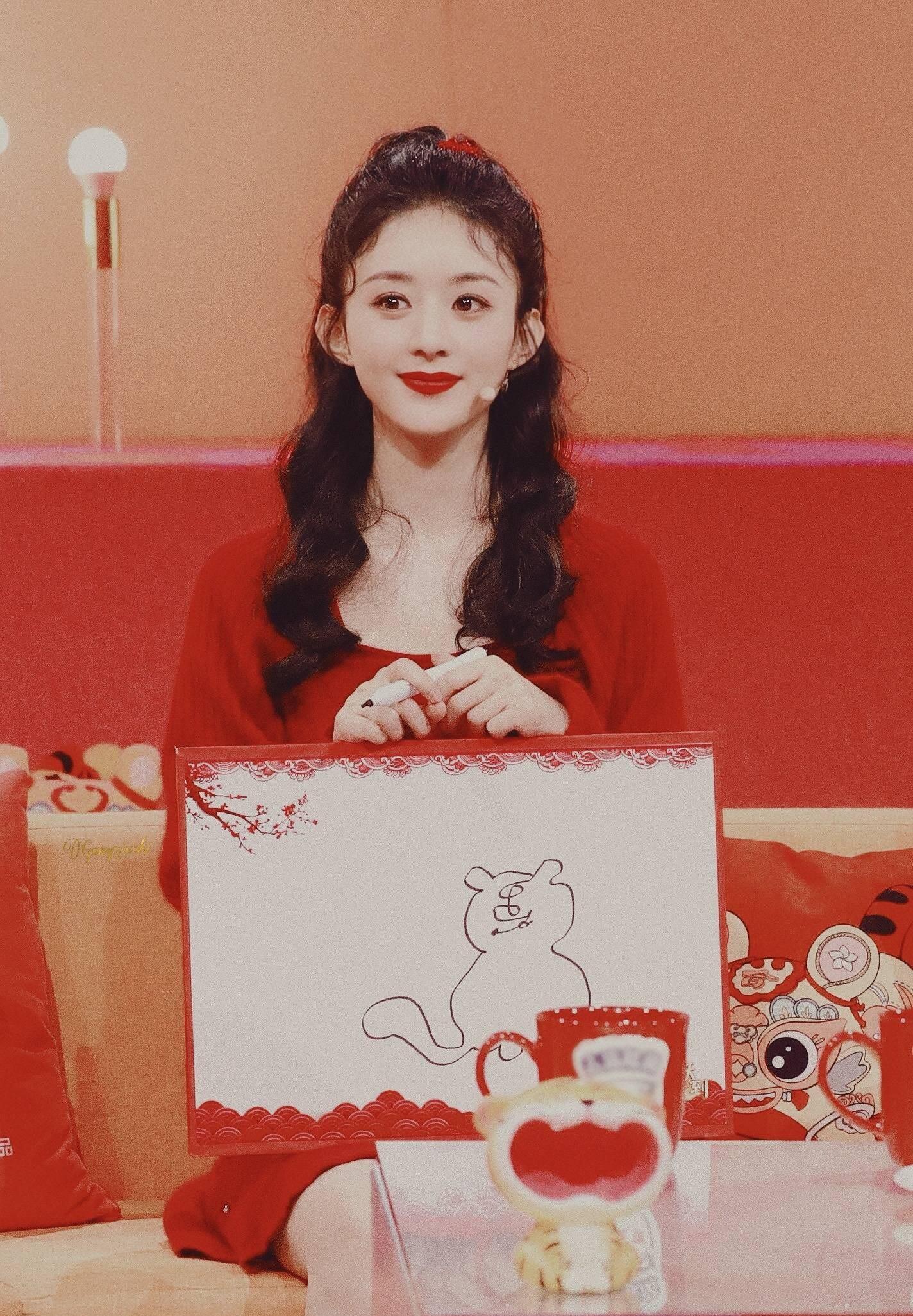 灵魂|明星中的“灵魂画手”：温碧霞老虎画成猫，沈腾画如其人太搞笑