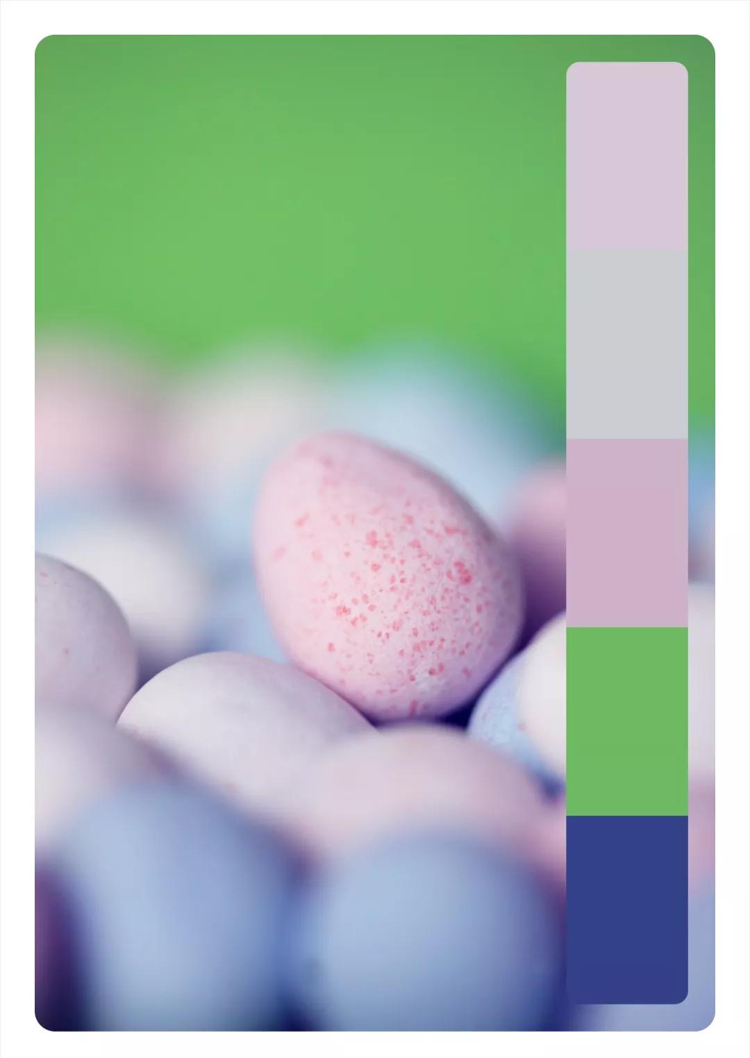 配色方案属于这个春天的色彩搭配