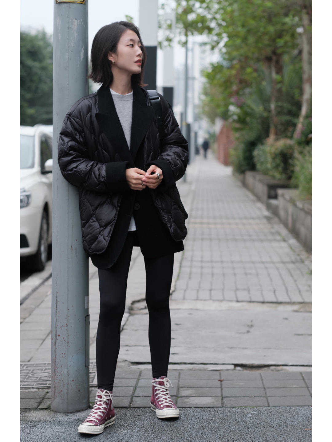 发型穿棉服别再散头发了！码住这四款发型，既能修饰脸型又能变精神