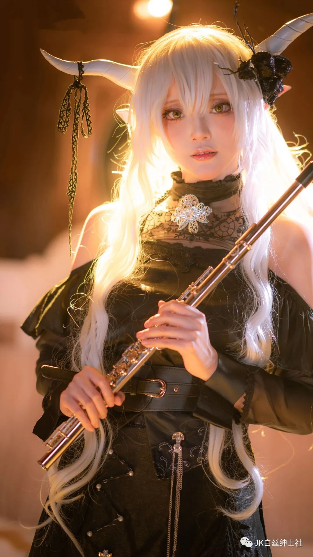 cos明日方舟音律联觉闪灵cos正片黑龙