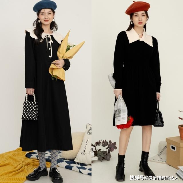 黑色 春天配色灵感：黑色+白色，优雅高级，气质简约又温柔