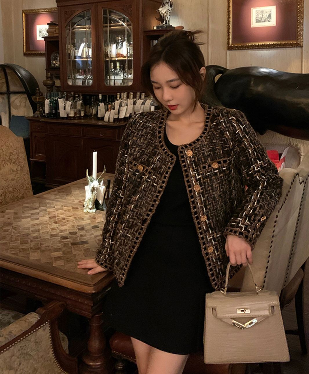 细节 小香风外套=优雅、贵气?挑选时不注意这3点,不是显胖就是显廉价