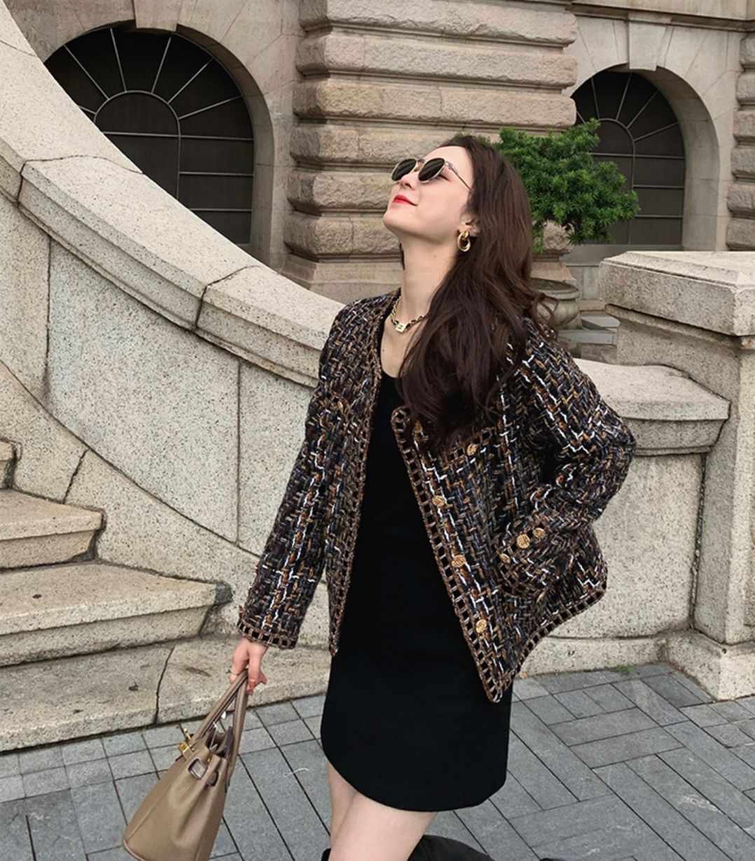 细节 小香风外套=优雅、贵气?挑选时不注意这3点,不是显胖就是显廉价