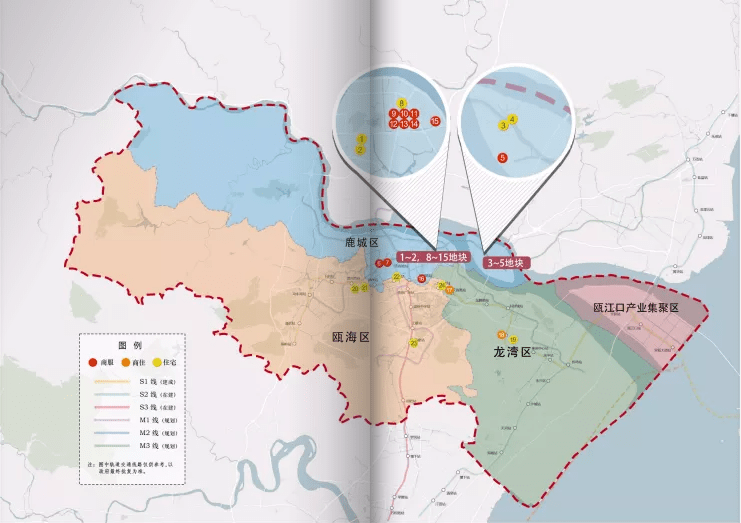 溫州2022年第一期擬出讓地塊發佈鹿城成為供地大戶