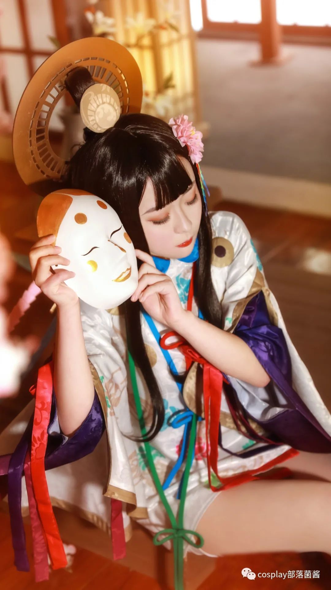 cos:阴阳师面灵气cos正片@升靥,无路可走,燃烧思念._黑暗_图文_网络