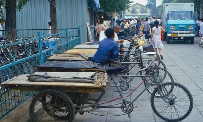80年代出行交通工具图片
