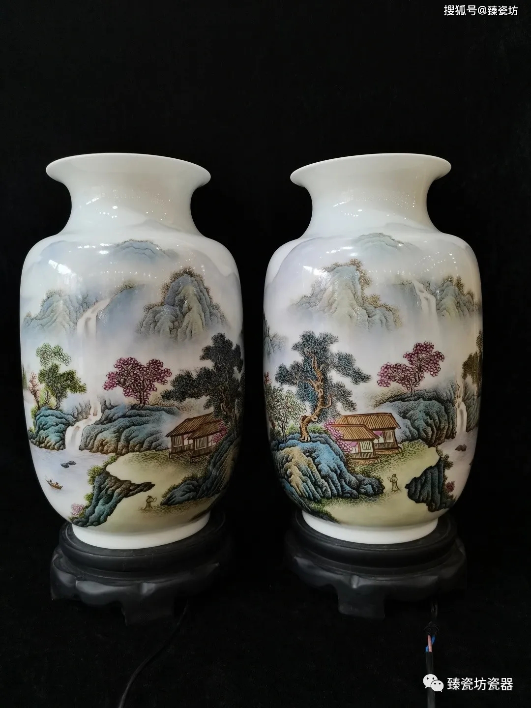 粉彩匠师蔡昌辉以彩绘万物