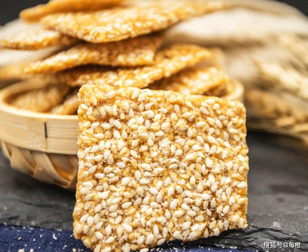 家乡美食百年历史名吃芮城麻片