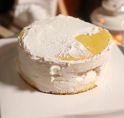 食谱|#奈特兰芝士粉挑战赛#晕染蛋糕，月球表面
