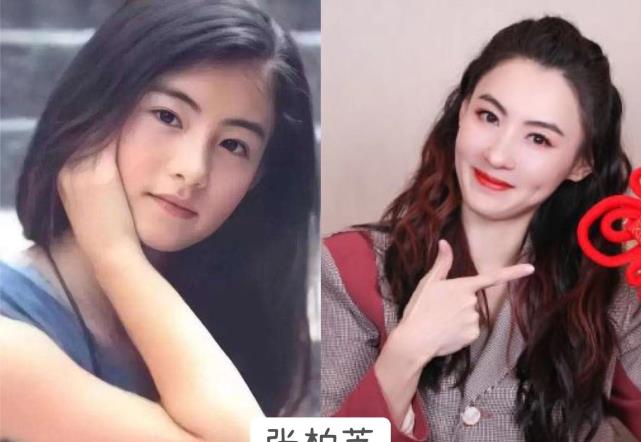 美人 “小林青霞”张柏芝：少女时穿着打扮清丽又秀美，中年也是时髦人