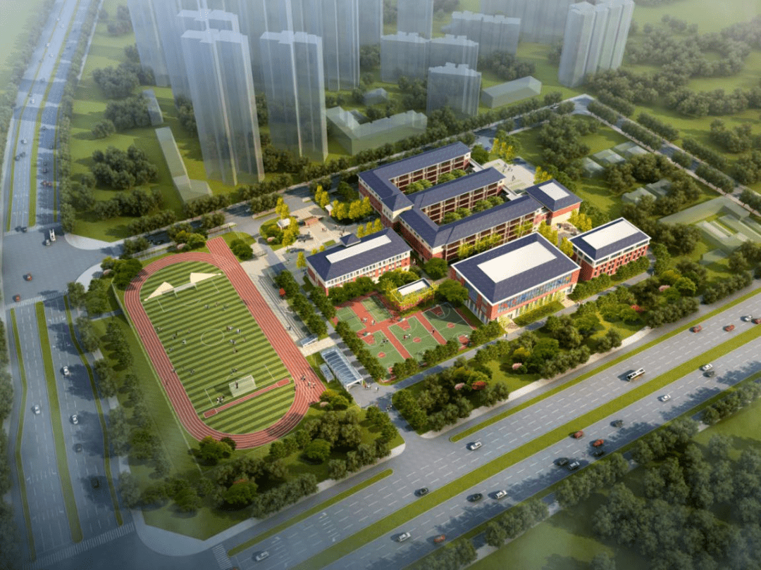 中心附属中学(规模60班),桃花镇延乔路幼儿园(规模15班),以及丰乐中