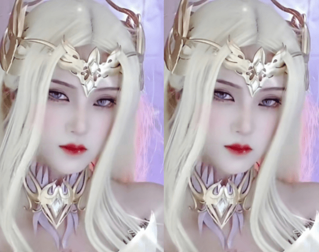 原创斗罗美女cos来袭千仞雪大气朱竹清犹如复刻谁才是女神