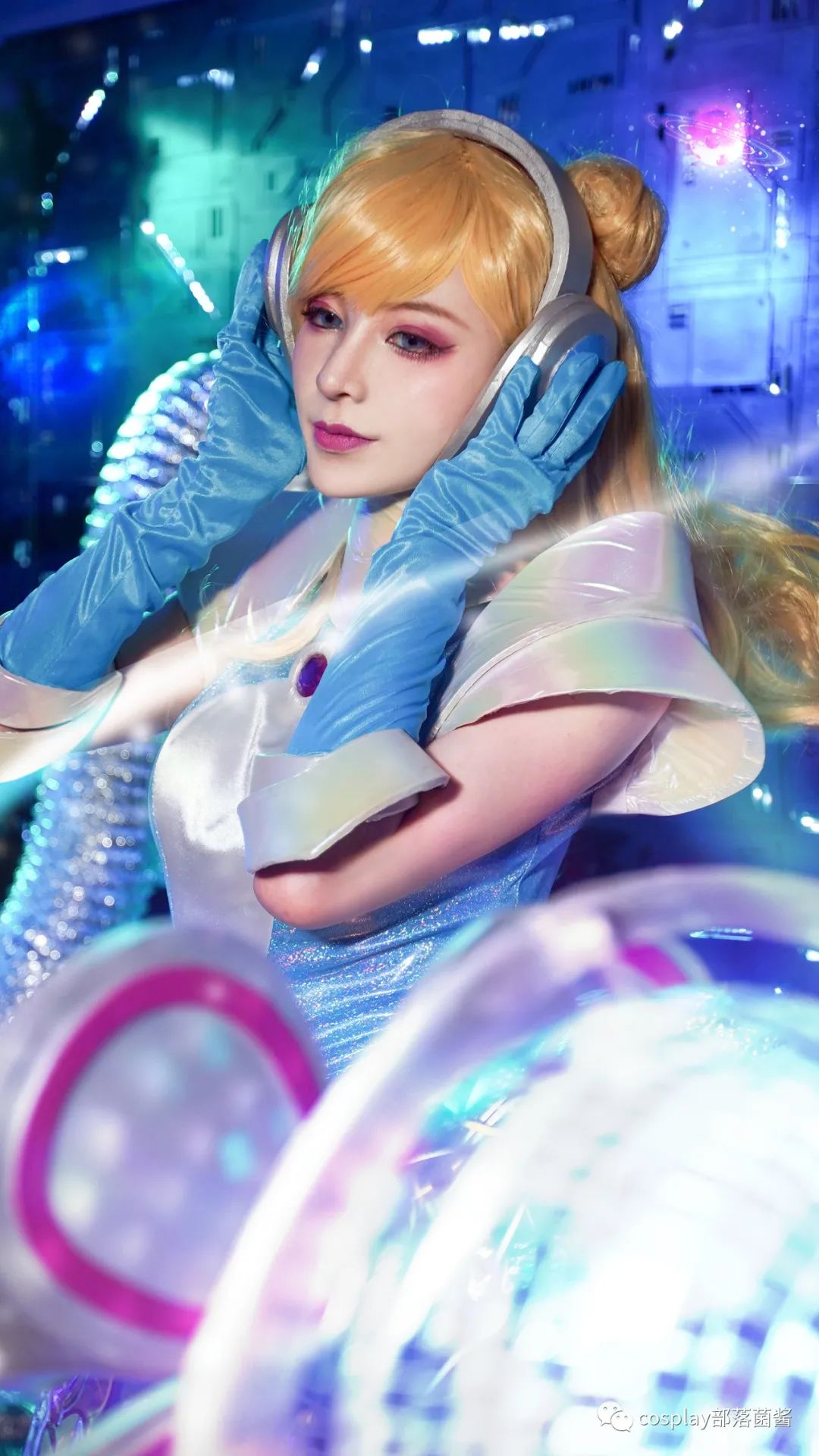 cos:英雄联盟拉克丝太空律动皮肤cos正片@嚎哭深渊王者枫