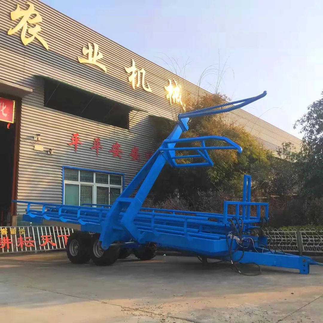 打捆机的必备利器草捆自动捡拾装卸车