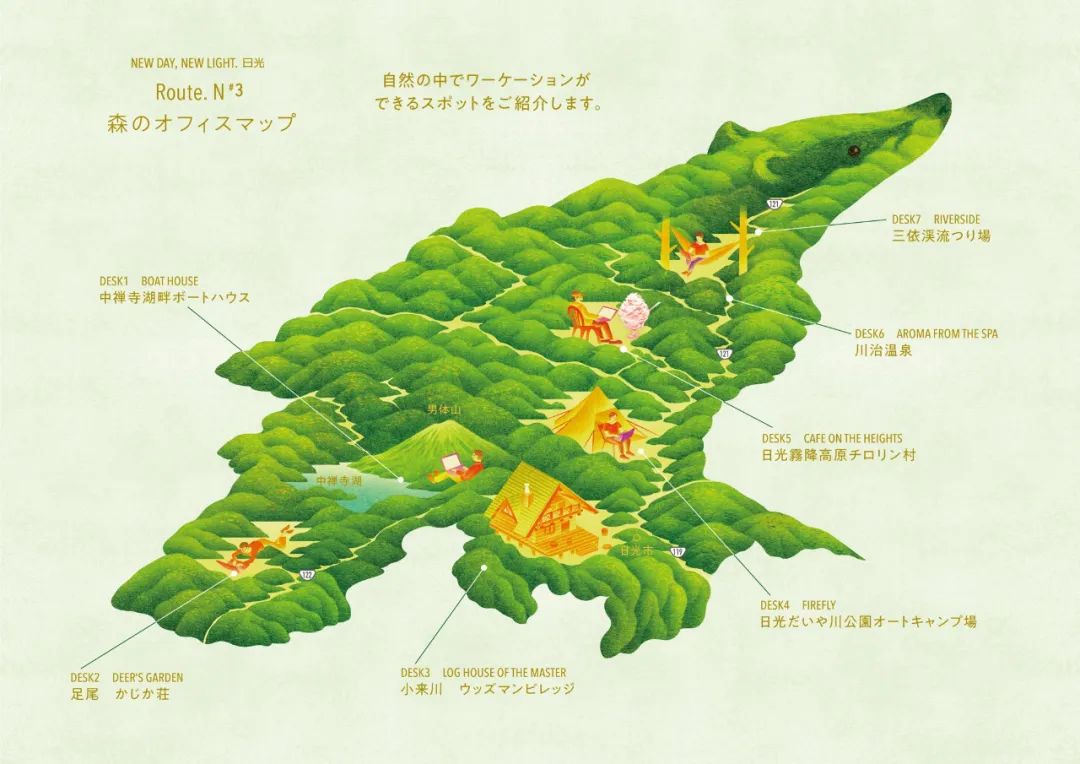 日本地图像什么动物图片