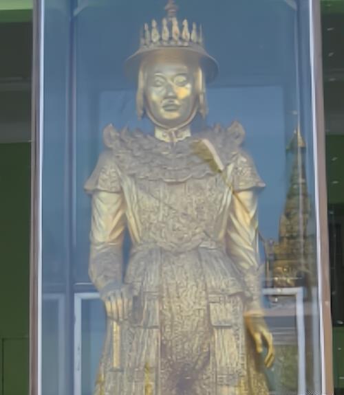 缅甸国王莽白图片