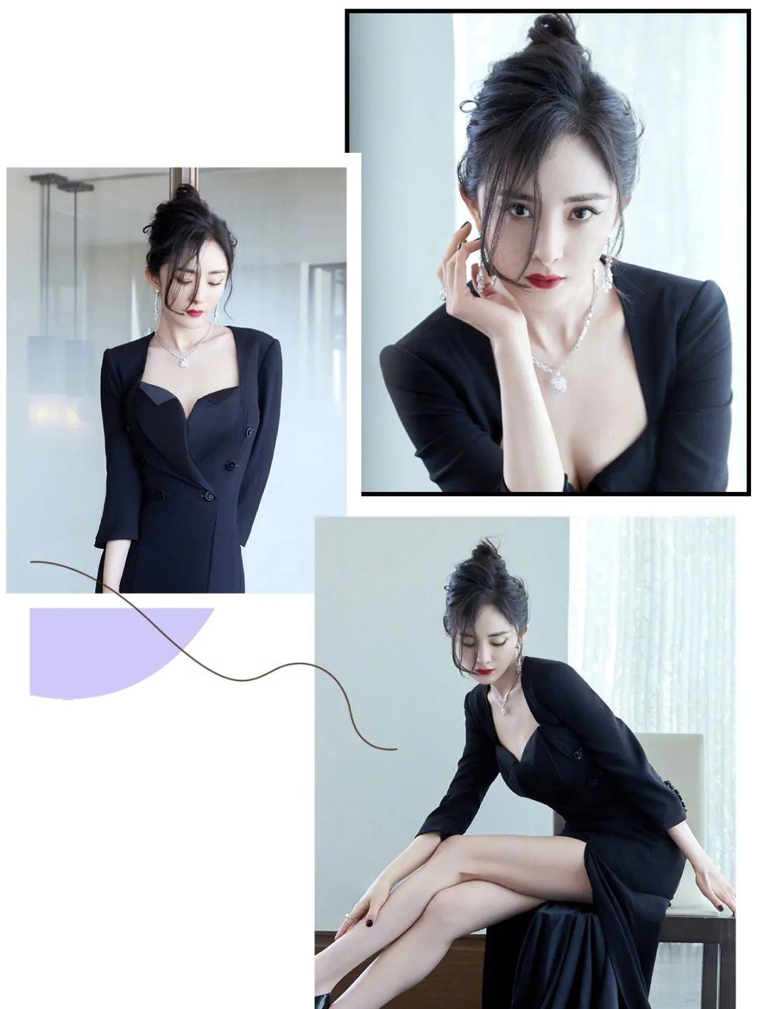 卷发女星杨幂新造型又“翻车”了？千万不要留这几种发型，显土又显脸大！