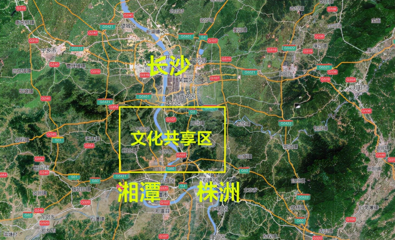 打开长沙,株洲,湘潭和湖南通往崛起的大门_产业_人口_城市群