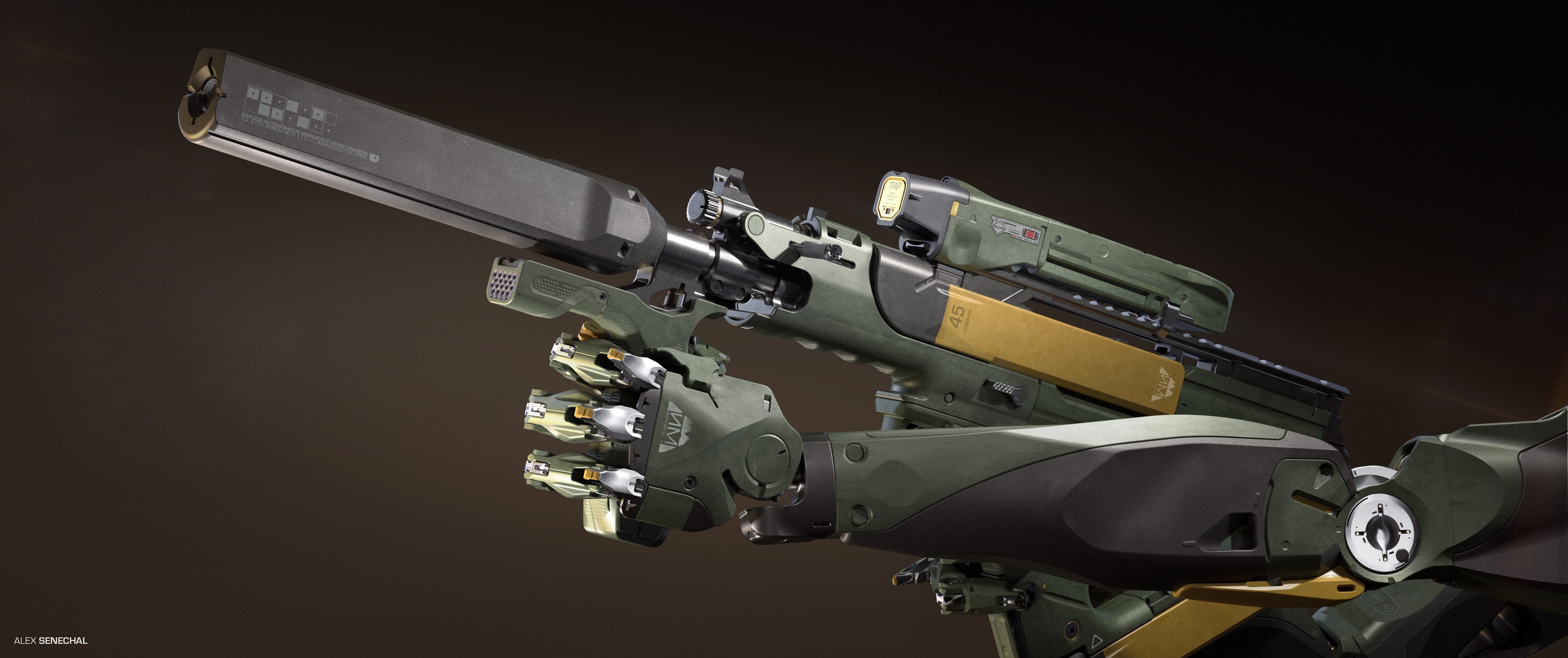 本期我们就来欣赏一下他曾在fine art上展出的一些作品,更多原画可以